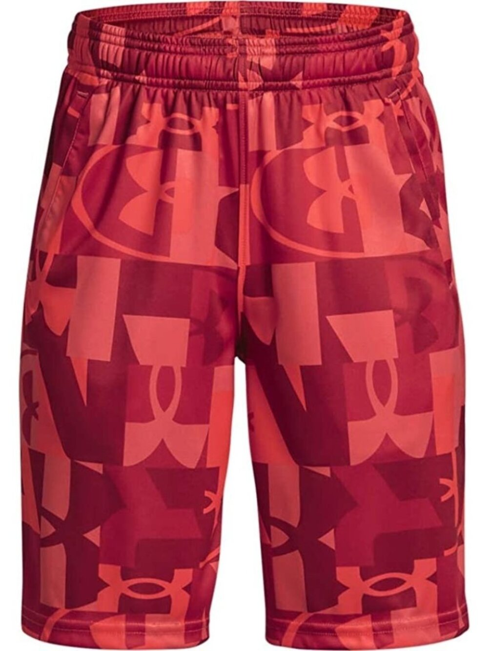 Under Armour Boys' Renegade 3.0 Printed Shorts , Venom Red (69...